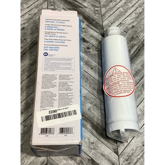 2 Samsung Genuine DA97-08006A-1 Water & Ice Refrigerator Filter DA29-00020B - Picture 3 of 4